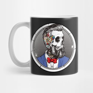 Skull Barber Mug